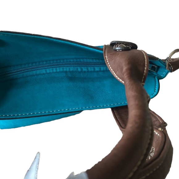 NWT Turquoise Satchel - Picture 5 of 12